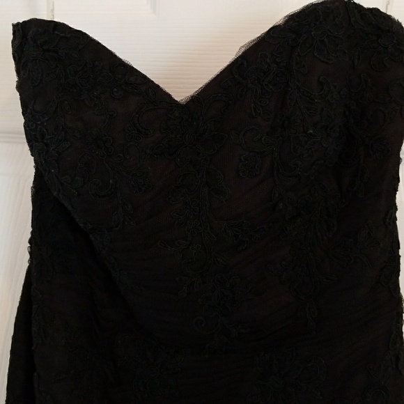 Jade Couture Sweetheart Strapless Embroidered Gown - Picture 4 of 8